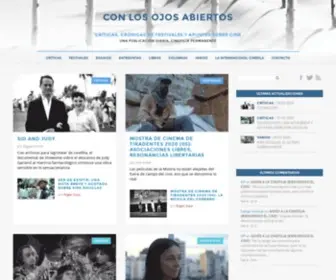 Conlosojosabiertos.com(LA SOCIEDAD DE LOS CINEASTAS MUERTOS) Screenshot
