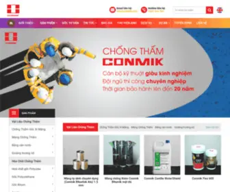 Conmik.com(Chống thấm phải là Conmik) Screenshot