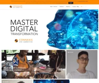 Connaxis.com(Digital Agency) Screenshot