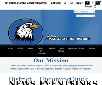 Conneautsd.org(Conneaut School District) Screenshot