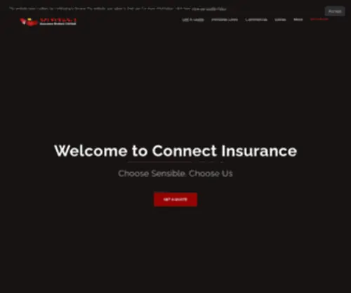 Connect-Insurance.co.uk(Connect Insurance Brokers Ltd) Screenshot