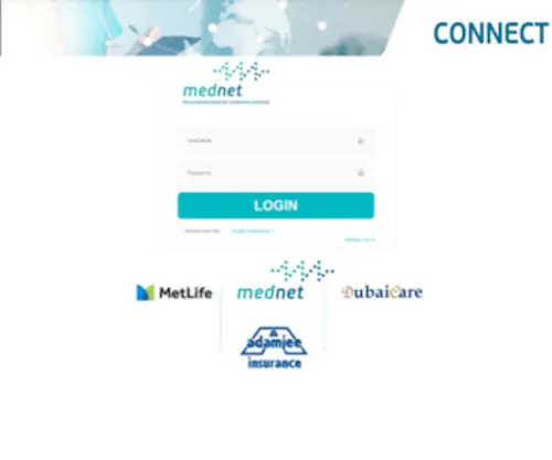 Connect-Mednet.com(Connect Mednet) Screenshot