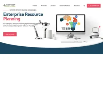 Connect-Sol.com(Connect Solutions) Screenshot