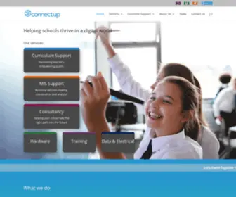 Connect-UP.co.uk(Connect-Up Education) Screenshot