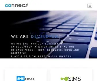 Connect.com.na(Connect Technologies) Screenshot