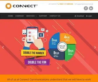 Connect.net.pk(Best and Fastest Internet & Data Connectivity) Screenshot