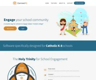 Connect1.io(Catholic School Engagement) Screenshot