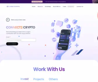 Connect2CRYpto.com(One stop solution for all of your crypto needs) Screenshot