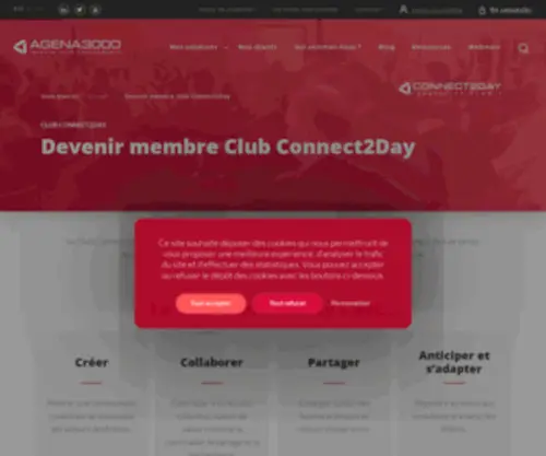 Connect2Day.co(Devenir membre Club Connect2Day) Screenshot