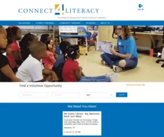Connect4Literacy.org(Barbara Bush Houston Literacy Foundation) Screenshot