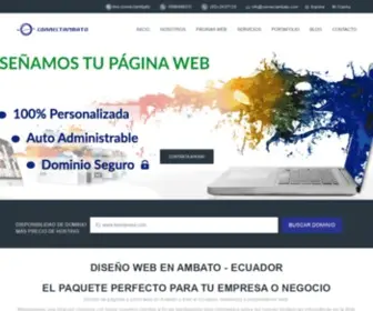 Connectambato.com(Diseño de Paginas Web en Ambato) Screenshot