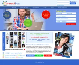 Connectbuzz.com(Online Business Networking Site) Screenshot