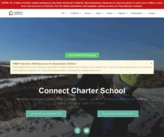 Connectcharter.ca(Connect Charter School) Screenshot