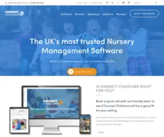 Connectchildcare.com(Nursery Management Software) Screenshot