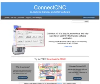 Connectcnc-DNC.com(ConnectCNC is DNC software designed to facilitate transfer of CNC programs (g) Screenshot