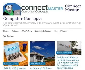 Connectcomputerconcepts.com(Ted and Casey discuss videos and articles covering the ever) Screenshot