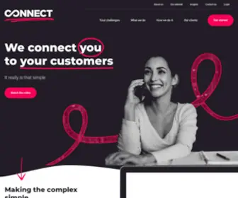 Connectcs.com(Connect Managed Services) Screenshot