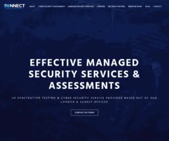 Connectds.com(ConnectDS are a leading UK Managed Cyber security services provider) Screenshot