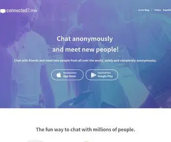 Chat anonymously and meet new people: Connected2.me - StatsCrop