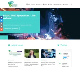 Connectedautomateddriving.eu(Connected Automated Driving) Screenshot