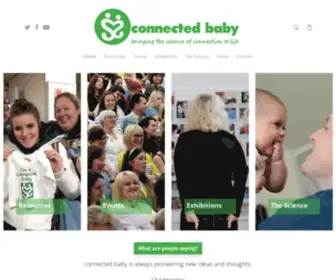 Connectedbaby.net(Connected baby) Screenshot