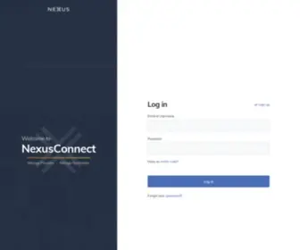 Connectedbynexus.com(Connected by Nexus) Screenshot