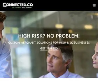 Connected.co(High Risk Payment Gateway solutions & High Risk Payment Account) Screenshot