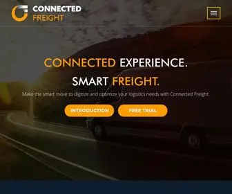 Connectedfreight.com(Connected Freight) Screenshot