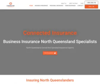 Connectedinsurance.com.au(Insurance Experts Northern Queensland) Screenshot