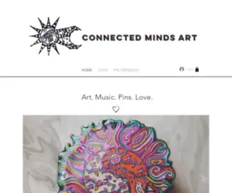 Connectedmindsart.com(CMA) Screenshot