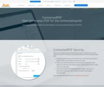 Connectedpdf.com(Leading edge technology) Screenshot