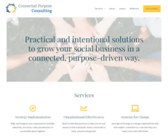 Connectedpurposeconsulting.com(Connected Purpose Consulting) Screenshot