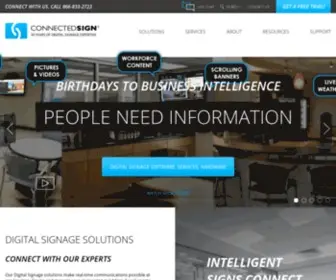 Connectedsign.com(Digital Signs) Screenshot