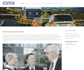 Connectedvehicle.org(Connected Vehicle Trade Association) Screenshot