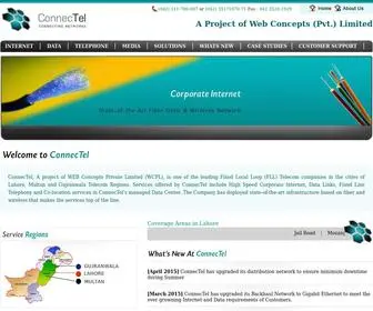 Connectel.com.pk(Connectel) Screenshot