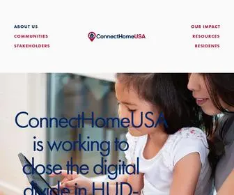 Connecthomeusa.org(ConnectHomeUSA) Screenshot