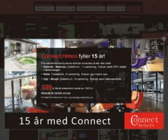 Connecthotels.se(Central Hotell i Stockholm City) Screenshot
