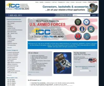 Connecticc.com(Interstate Connecting Components (ICC)) Screenshot
