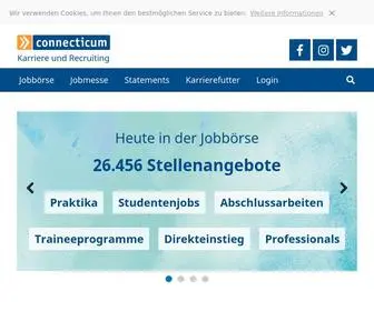Connecticum.de(Jobs, Karriere und Recruiting) Screenshot