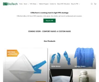 Connecticutbiotech.com(CTBioTech) Screenshot