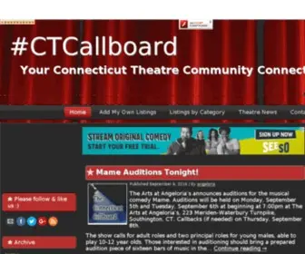 Connecticutcallboard.com(Actors Men) Screenshot