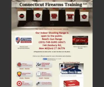 Connecticutfirearmstraining.com(Long Gun & Pistol Permits) Screenshot