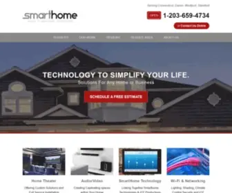 Connecticuthometheaters.com(Home Theater Systems Installed in Connecticut) Screenshot