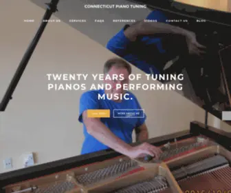 Connecticutpianotuning.com(Piano Tuning and Repair) Screenshot