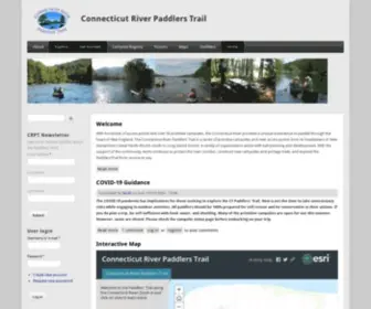 Connecticutriverpaddlerstrail.org(Connecticut River Paddlers' Trail) Screenshot