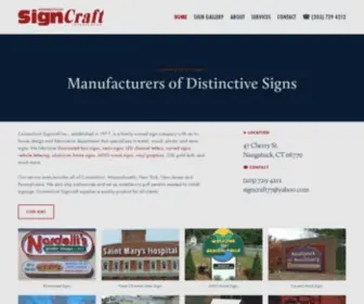 Connecticutsigncraft.com(Connecticut Signcraft) Screenshot