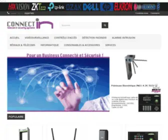 Connectin-Group.com(Un site utilisant WordPress) Screenshot