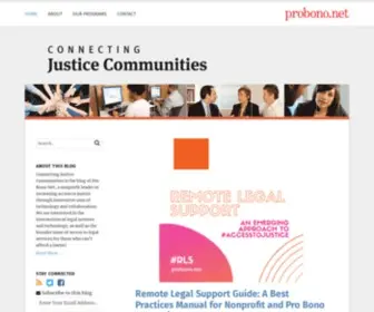 Connectingjusticecommunities.com(Connecting Justice Communities) Screenshot