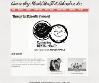 Connectingmentalhealth.com(Connecting Mental Health Education free therapy Los Angeles) Screenshot