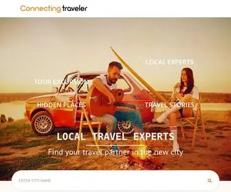 Connectingtraveler.com(One Stop Solution for Travellers. Connecting Traveller) Screenshot